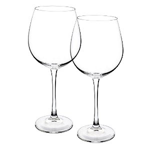 JOGO DE 2 TACAS GRAND SOMMELIER EM CRISTAL ECOLOGICO 850ML A27CM TRANSPARENTE