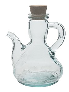 AZEITEIRO FORCAL DE VIDRO 250ML 14CM TRANSPARENTE
