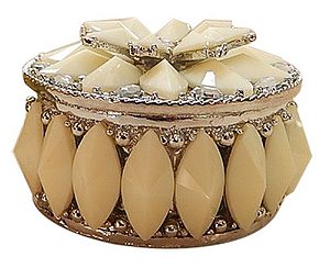 PORTA JOIAS EM ZAMAC 5.5X2.5CM