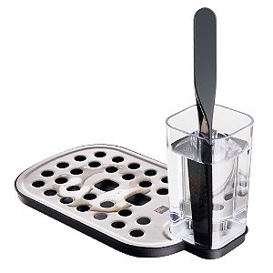 JOGO HAPPY HOUR DE 3 ACESSORIOS EM PLASTICO PARA CHOPP L23XP13XA19CM