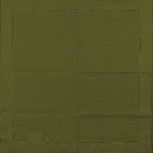 JOGO DE 2 GUARDANAPOS AJOUR EM ALGODAO L40XP40CM COR VERDE