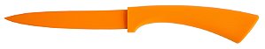 FACA MULTIUSO EM INOX ANTIADERENTE 24.5CM LARANJA