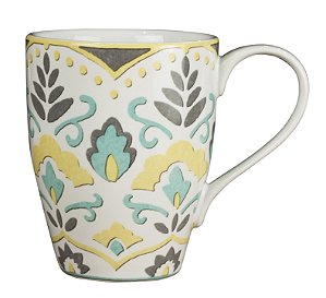 JG DE 6 CANECAS MORLAC EM PORCELANA 300ML