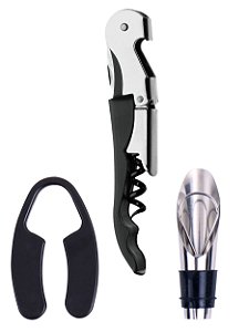 JG 3 ACESSORIOS PARA VINHO MASTERS EDITION L13XP3XA18CM