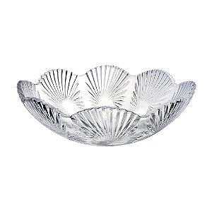 CENTRO DE MESA LIRICA EM CRISTAL ECOLOGICO D33XA10,5CM