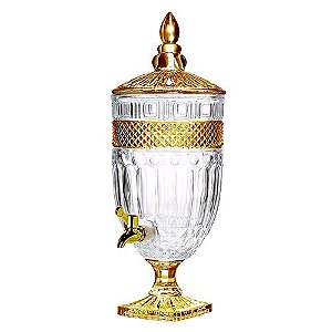 SUQUEIRA CLASSICA CRISTAL ECOLOGICO 4,5L COR AMBAR 12X51X19