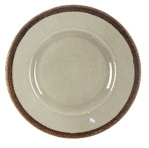 PRATO DE SOBREMESA RESPRAY EM PORCELANA 21.5CM