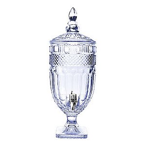 SUQUEIRA CLASSICA COM PE EM CRISTAL ECOLOGICO 4,5L COR AZUL