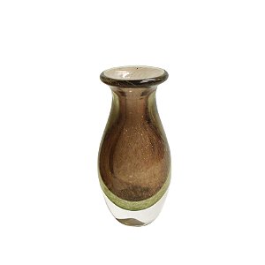 VASO GOLDEN VIDRO 10X10X2CM COR AMETISTA