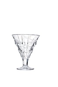 JG 6 TACAS SORVETE GELATTO CRISTAL ECOLOGICO 220ML 12,5CM