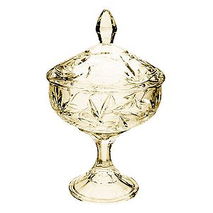 POTICHE DECORATIVO PINWHEEL PE CRISTAL ECOLOGICO 15X24X15