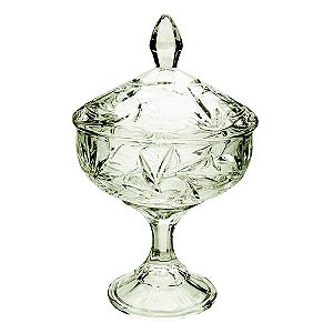 POTICHE DECORATIVO PINWHEEL PE CRISTAL ECOLOGICO 15X24X15