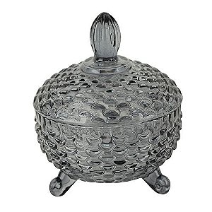 POTICHE DECORATIVO CONCHIGLIA CRISTAL ECOLOGICO 10X12X10CM