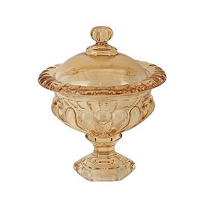 POTICHE DECORATIVO ATHENAS PE CRISTAL ECOLOGIC 13X15X13 AMBA