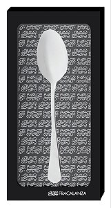 COLHER DE ARROZ LISO EM ACO INOX COM CAIXA