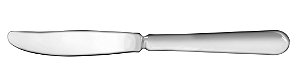 FACA DE MESA BAGUETTE EM INOX MONOBLOCO