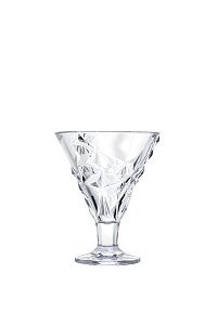 JG 6 TACAS SORVETE GELATTO CRISTAL ECOLOGICO 220ML 12,5CM
