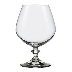 JG 6 TACAS CONHAQUE ANGELA CRISTAL ECOLOGICO 400ML 14CM