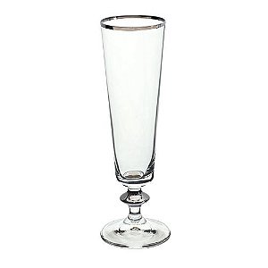 JG 6 TACAS CHAMPANHE PLATINUM CRISTAL ECOLOGIC 205ML 20CM
