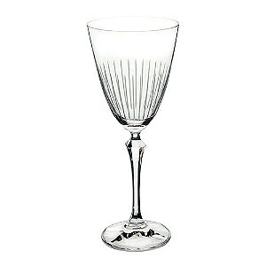 JG 6 TACAS AGUA ELIZABET LAPIDAD CRISTAL ECOLOGIC 350ML 24CM