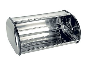 PORTA PÃO EM INOX 43X27X18CM