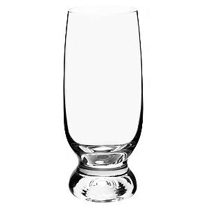 JG 6 COPOS CERVEJA GINA EM CRISTAL ECOLOGICO 350ML A16CM