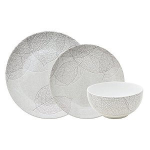 APARELHO DE JANTAR 18 PECAS BAOBA EM PORCELANA