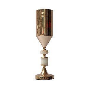 CASTICAL DE METAL DOURADO