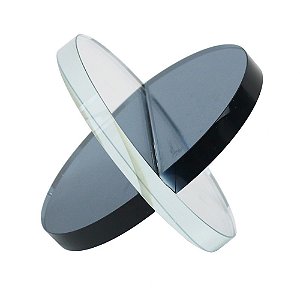 PEÇA DECORATIVA EM CRISTAL TRANSPARENTE