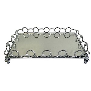 BANDEJA DE FERRO  - 41X27X7.5 CM