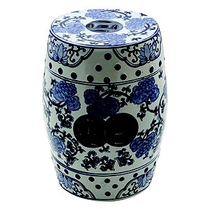 BANQUETA DE CERAMICA DECORATIVA