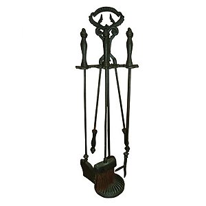 FERRAMENTA PARA LAREIRA - 4 PCS