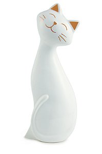 GATO EM CERÂMICA