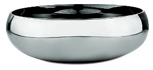 CENTRO DE MESA PRATA EM VIDRO