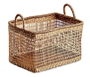KIT CESTO EM SEAGRASS - 3 PCS