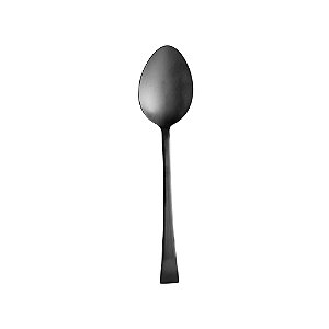 COLHER AÇO INOX P/SERVIR BERNA PRETO FOSCO