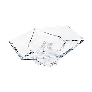 PRATO DE CRISTAL ECOLÓGICO P/BOLO SPECTRAL 31X36X12cm