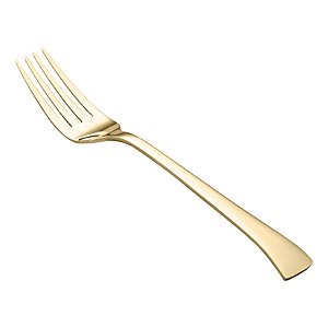 CJ 12 GARFOS DE AÇO INOX P/SOBREMESA PVD DOURADO BERNA