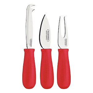 JOGO P/QUEIJO INOX 3PC HARMONIZ VER