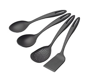 JOGO UTENSILIO NYLON 4PC ABILIT GRA