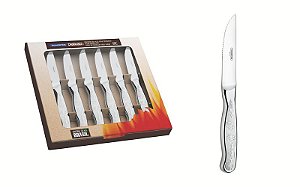 JG.ACO INOX FACAS CHUR.SER+GRAV.6PC