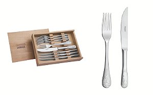 JG.ACO INOX CHURRASCO 8PCS CLASSIC