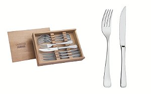 JG.ACO INOX CHURRASCO 8PCS. MONACO