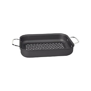 GRELHA RETANGULAR ALUM 28CM