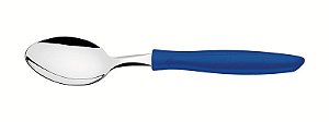 COLHER MESA INOX PLENUS AZU