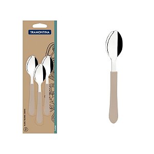 CONJ COLHER CHA INOX 3PC LEME CIN