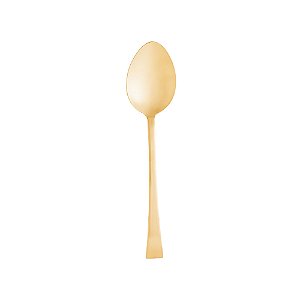 COLHER AÇO INOX P/SERVIR BERNA DOURADO FOSCO