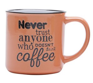 CANECA DE PORCELANA MOTIVE ÓCRE 250ML