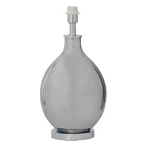 BASE PARA ABAJUR VENETO CROMADO (D)26.2CM (A)51.2CM  1XE27 40W