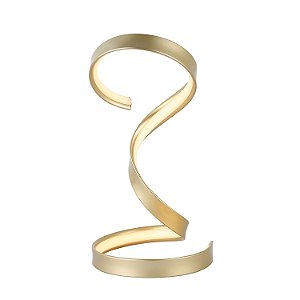ABAJUR FLUIRE DOURADO (C)23CM (L)22CM (A)45CM  1X20W 3000K 1000LM
